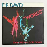Single: F.R. DAVID - Words (Synth Pop)