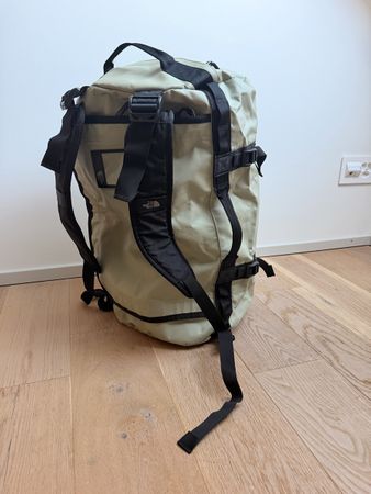 The North Face Base Camp Duffel S Khaki used