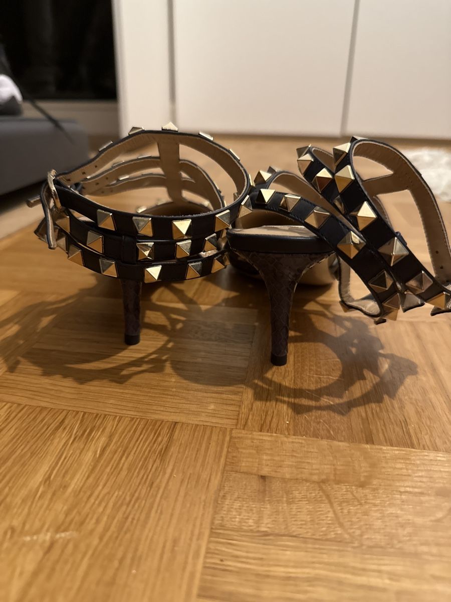 Valentino Damenschuhe: Valentino Rockstud in pitone, nuove, 38 – Neu und originalverpackt aus Viganello von Cathy3 1