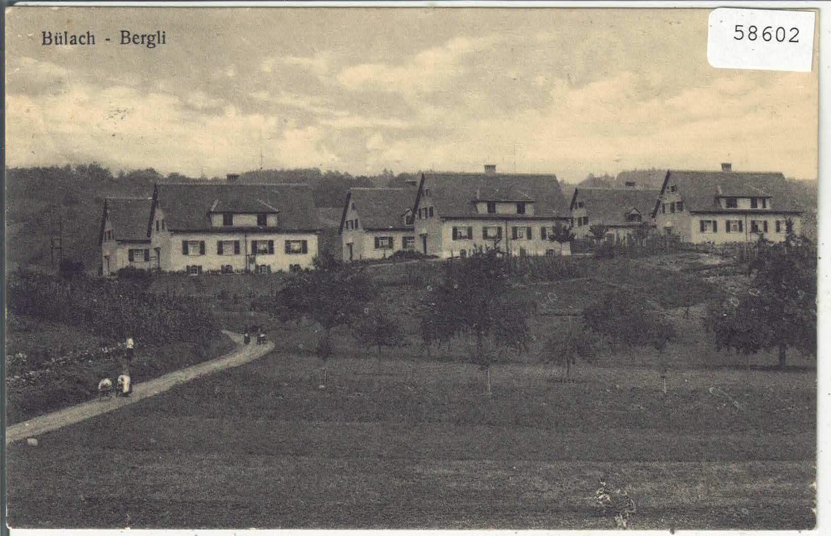 Cartoline postali: Bülach - Bergli – Usato da Ettingen venduto da Kartenplanet