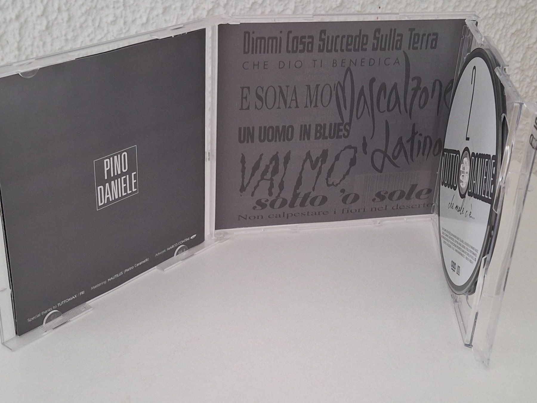 CD: 2CD Pino Daniele - Tutto Daniele – Usato da Aarberg venduto da Jackup1 2