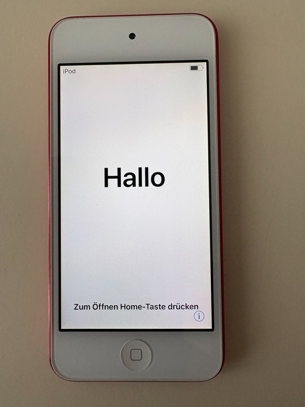 Apple Tragbarer Mediaplayer: iPod touch 6. Gen. 64GB Speicher rot – Defekt aus Obfelden von boletus03