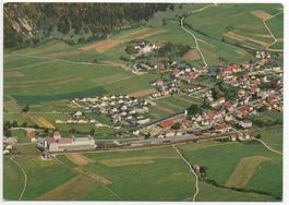 COURTELARY vue aérienne Berner Jura