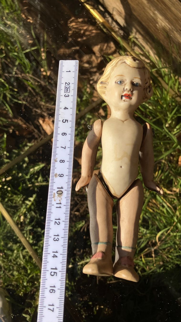 Bambole: Mini poupée articulée Puppe antik biscuit – Usato da St-Cierges venduto da LeRegain 1