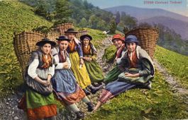 Ticino - Tessin   TI  -   Costumi Ticinesi  /  Trachten