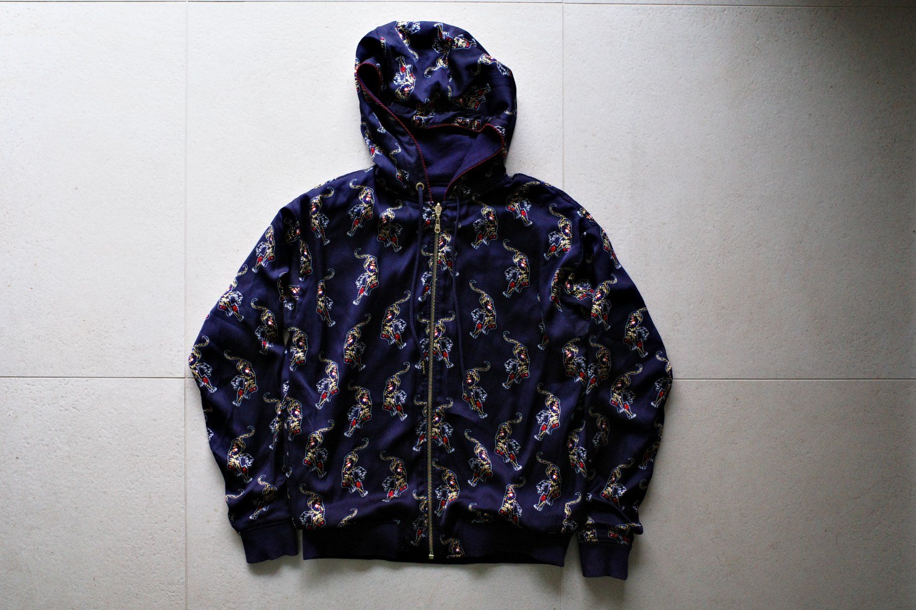 Sandro Giacche: Sandro Paris Reversible Tiger Zip jacket — Size 1 – Usato da Hermance venduto da mta_p22l