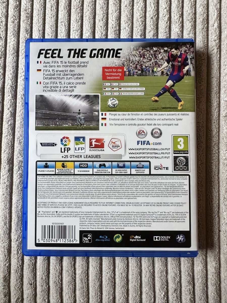 Spiele: FIFA 15 PS4 – Gebraucht aus Zürich von yayaa 1