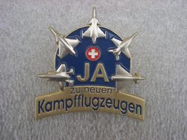 ABZEICHEN JA ZU NEUEN KAMPFFLUGZEUGEN