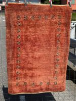 Gabbeh 152x110cm Teppich handgeknüpft sauber