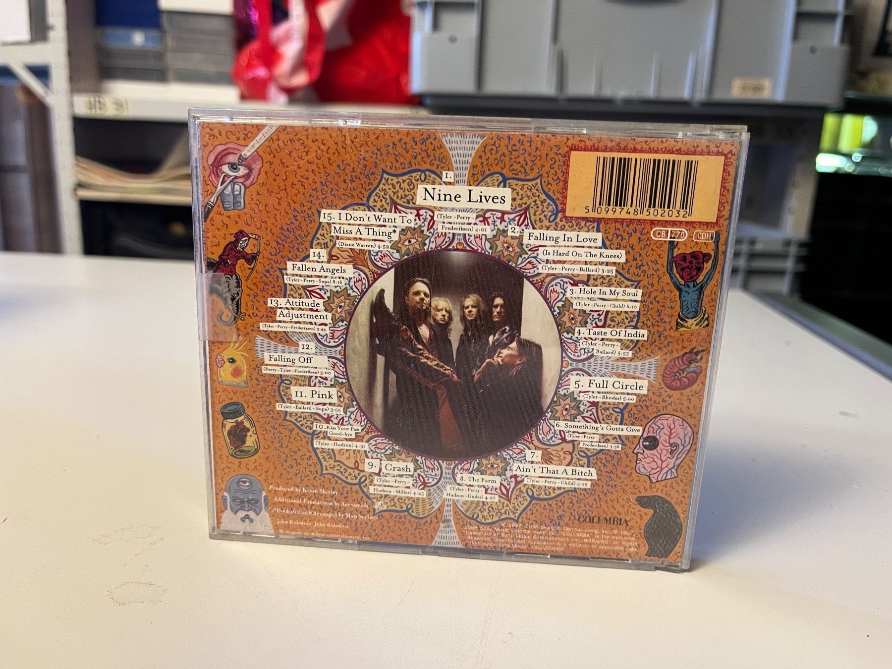 CD: Aerosmith - Nine Lives - HJ41B – Usato da Küsnacht ZH venduto da hardrock.earth 1
