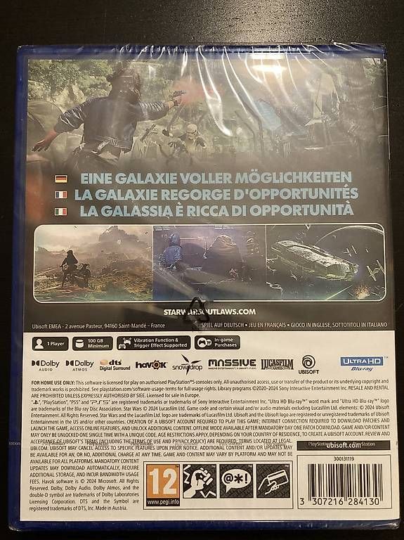 Jeux: Star Wars Outlaws NEUF – D'occasion à Vufflens-la-Ville par Dalvilu 1