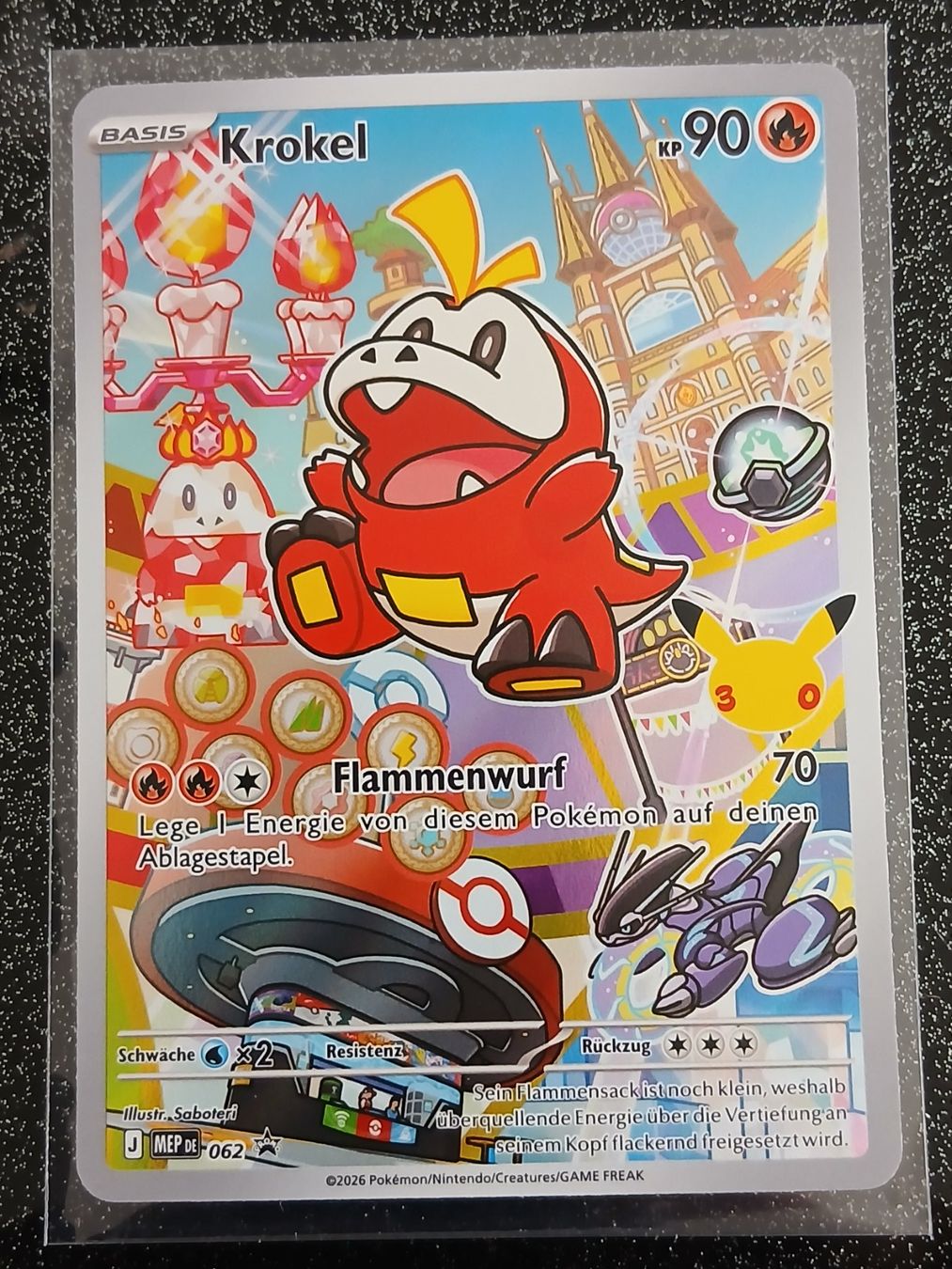 Pokémon Sammelbilder & Trading cards: MEP 062 / Krokel / First Partner Serie 3 / Promo / DE – Neu (gemäss Beschreibung) aus Zug von Vorphalak