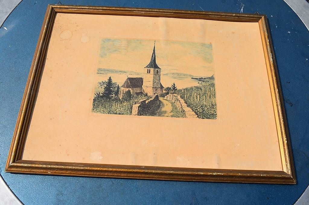 Ansichtskarten: Eglise Liegertz – Gebraucht aus Brügg BE von Aristotolius 1
