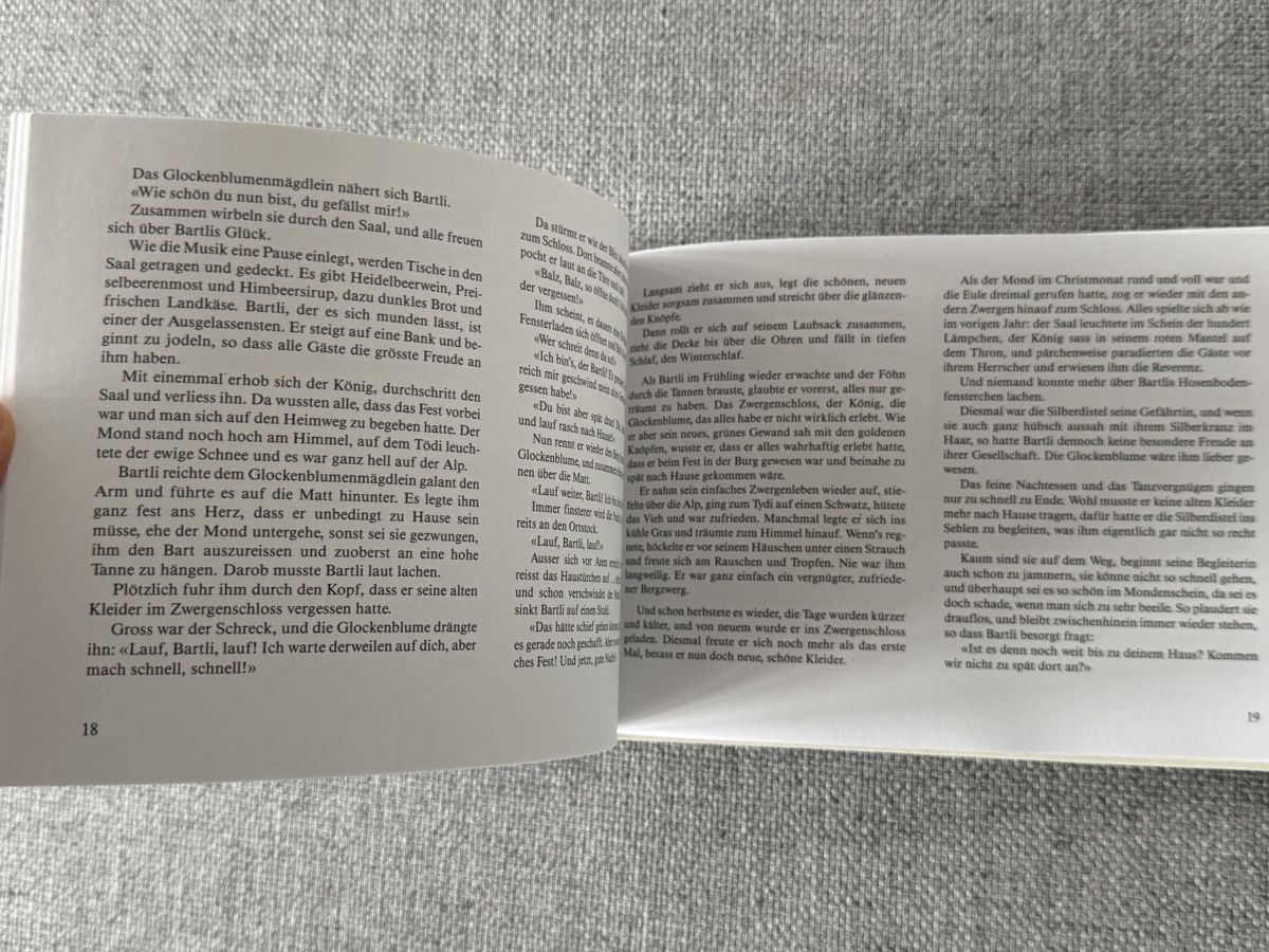 Libri: Der Zwerg Bartli - Ein Märchen Glarnerbergen Lorly Jenny – Usato da Ennetbaden venduto da mapa05 4