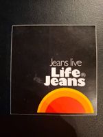 Vintage Rar Sticker Aufkleber Life Jeans Wie Neu!