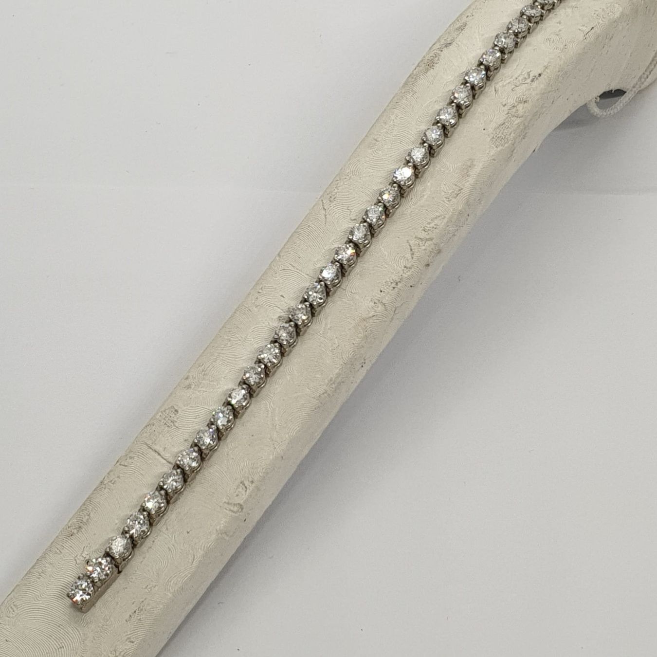 Bracciali & Braccialetti: Echt 950 Platin Diamant Armband – Usato da Luzern venduto da Luzern-Goldhaus