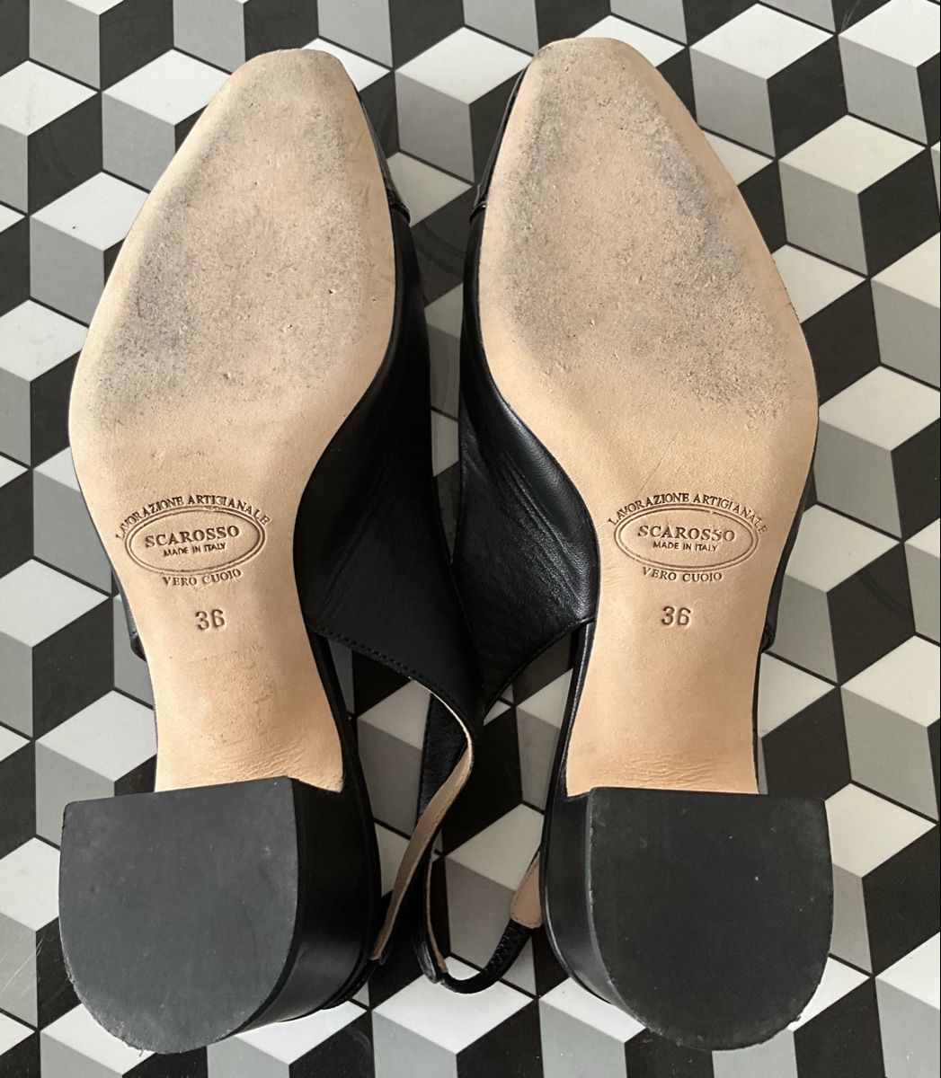 Scarpe da donna: Schwarze Scarosso Slingpumps, Gr. 36, – Nuovo (secondo la descrizione) da Zürich venduto da thovala 3