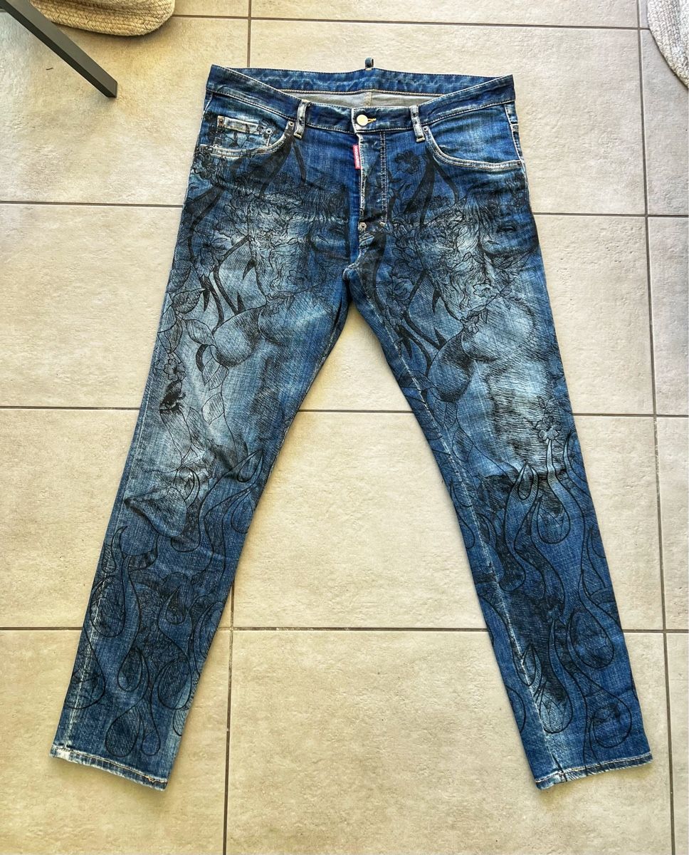 Dsquared2 Jeans: Dsquared2 Tatoo jeans uomo 52 – Usato da Mendrisio venduto da fly_9wzx 4