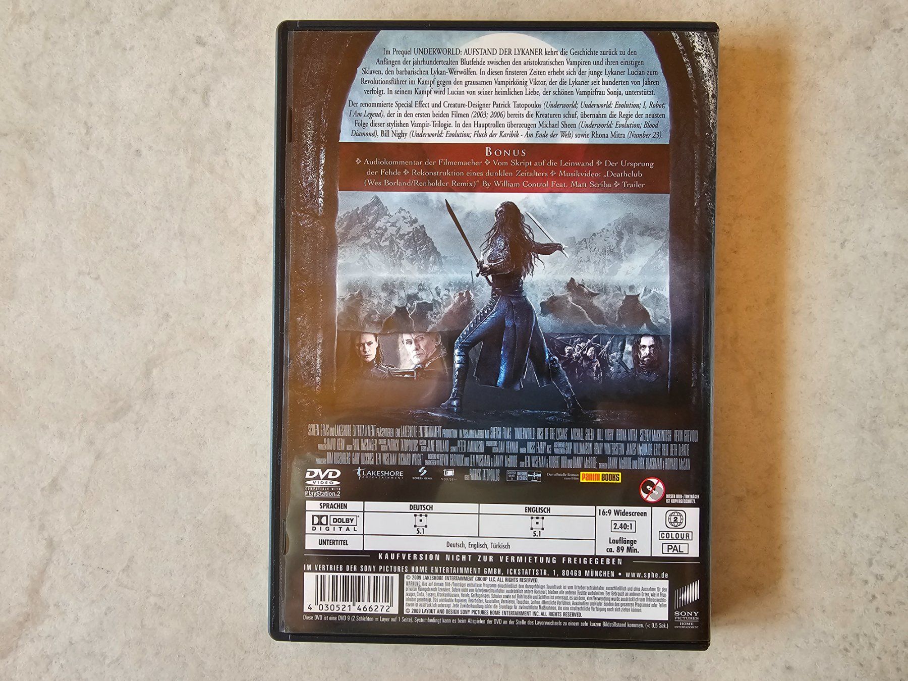 Tutti i DVDs: Underworld  -  Aufstand der Lykaner – Usato da Schneisingen venduto da backstore24 1