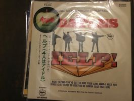BEATLES HELP! APPLE AP80060 JAPAN OBI LP