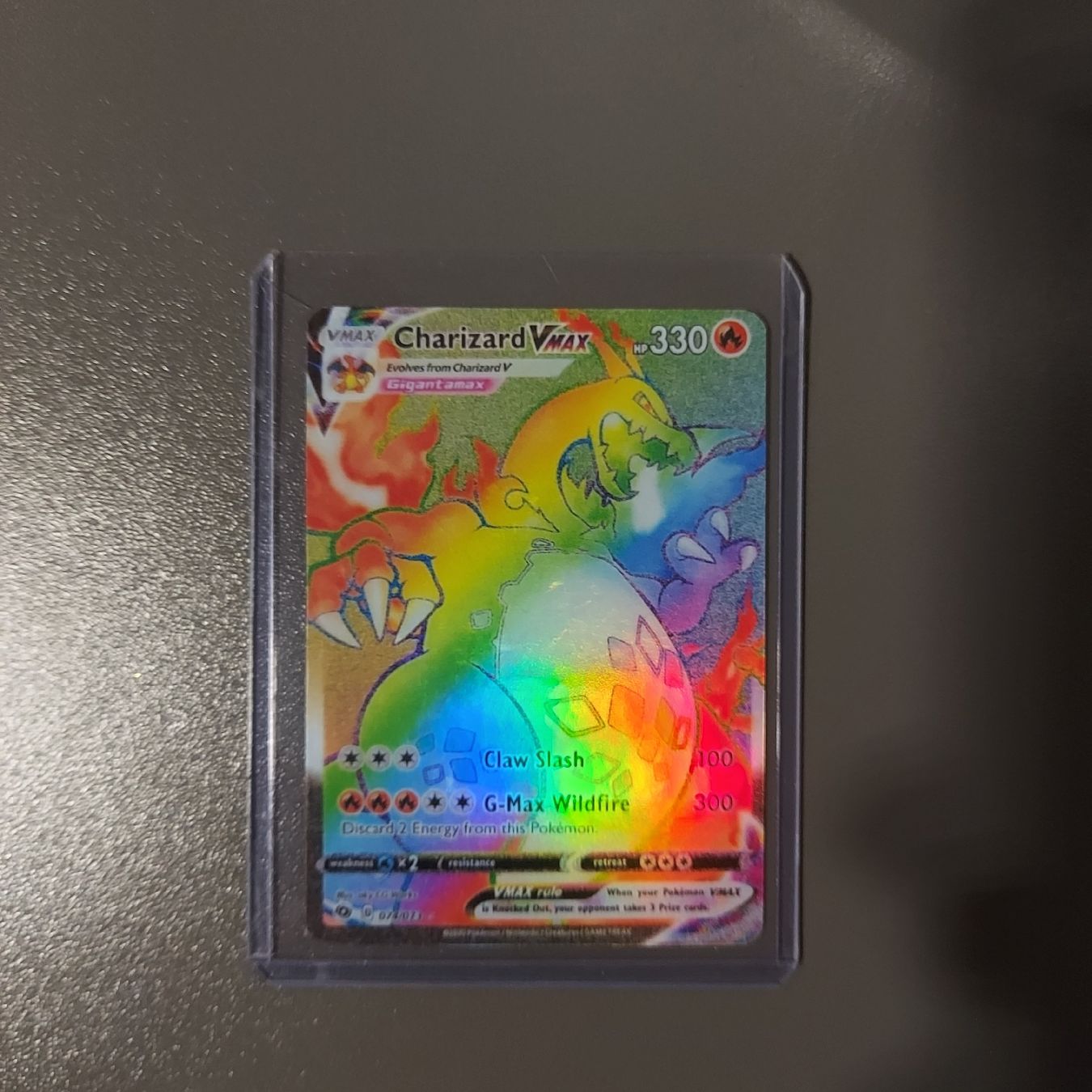Pokémon Sammelbilder & Trading cards: Charizard Glurak VMAX 074/073 – Gebraucht aus Luzern von Sretenmilo 2