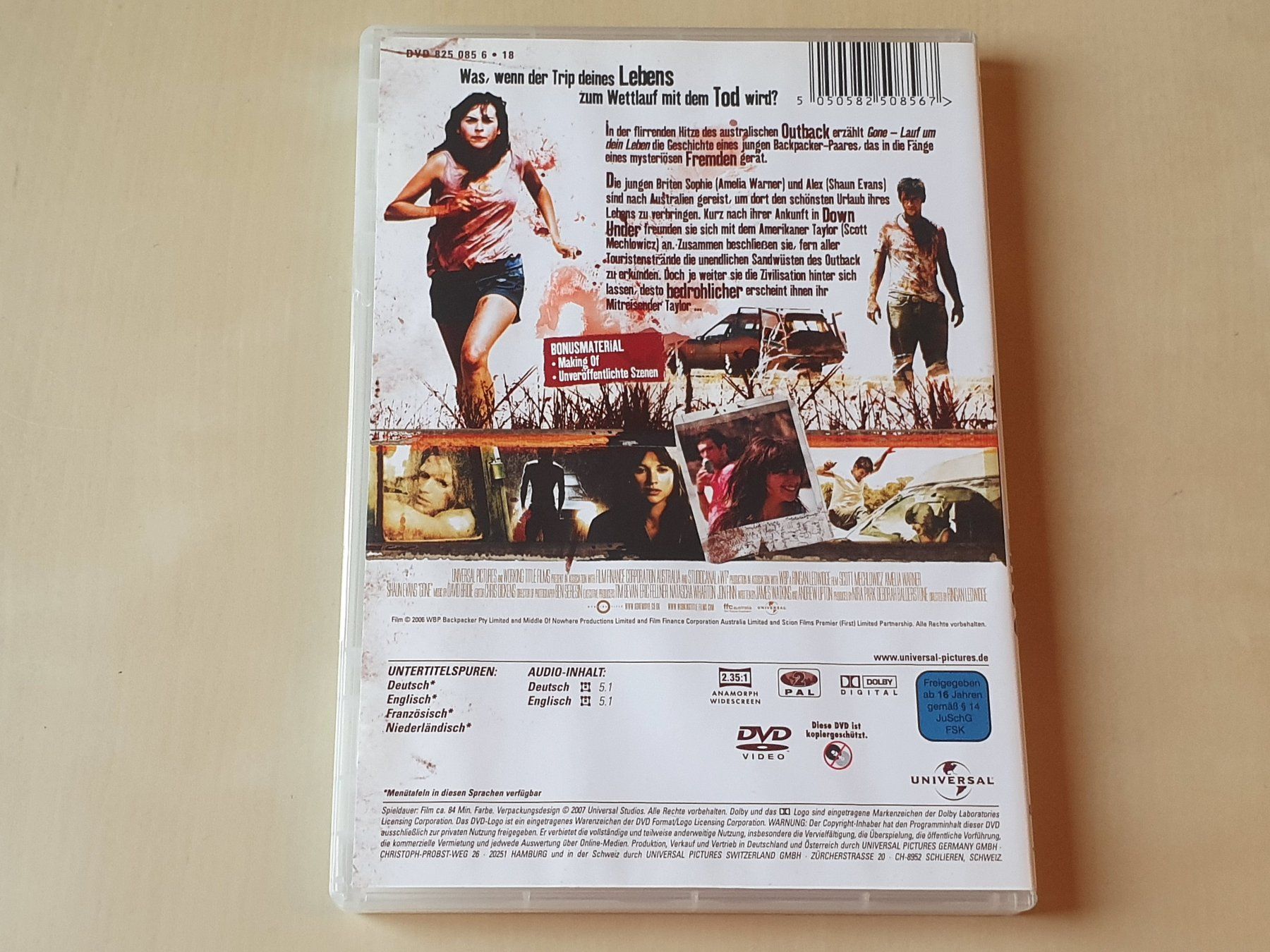 Alle DVDs: Gone lauf um dein Leben – Gebraucht aus Stansstad von collectorsshop 1