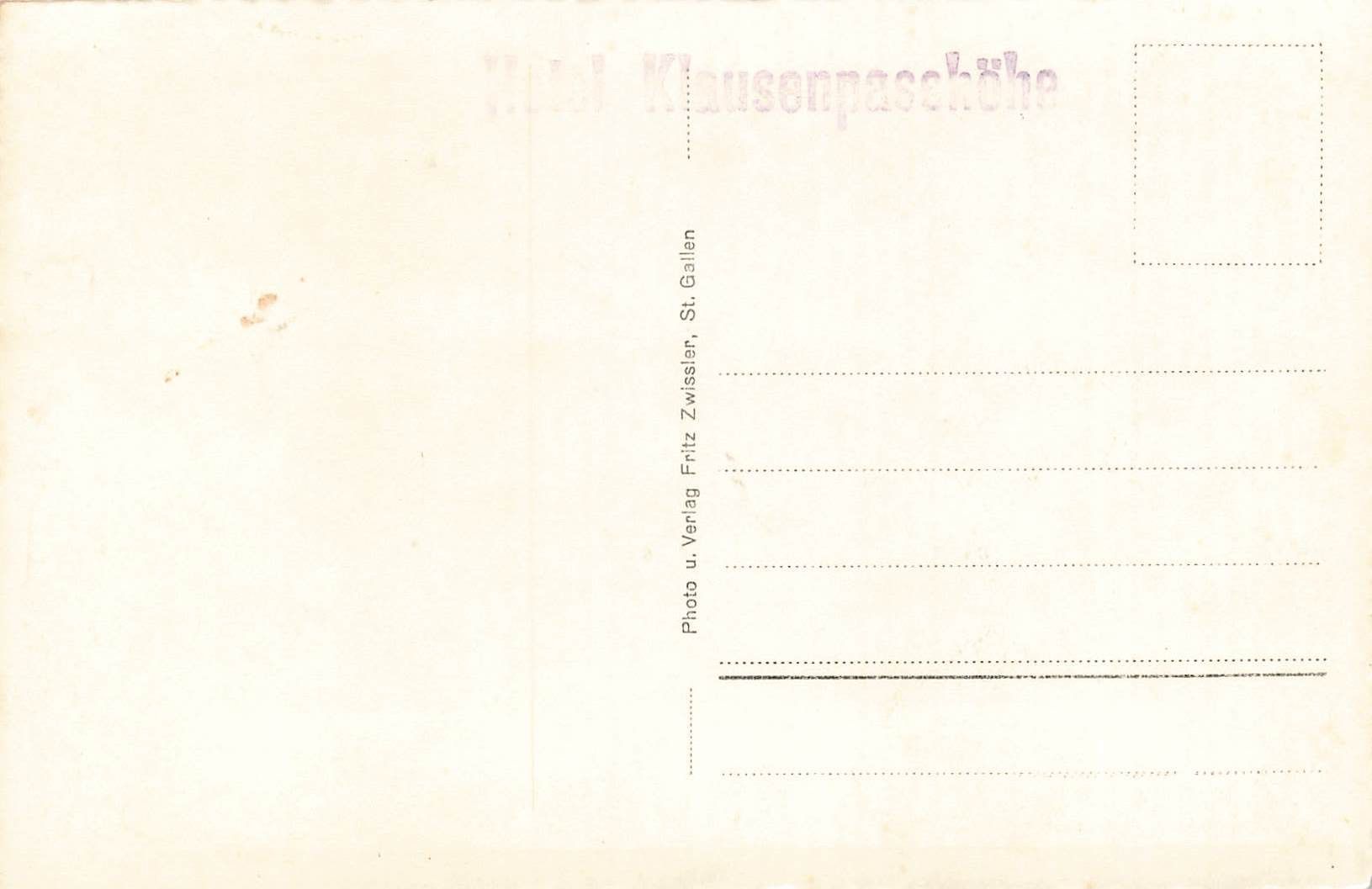 Cartoline postali: Blick klausenpass aufs scheerhorn – Usato da Biasca venduto da Blenio71 1
