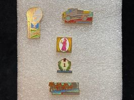 Feldschlösschen Bier Pins, 5 Stk., Raritäten !!  (24)