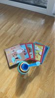 Livres de cuisine pour enfants et tasses à mesurer