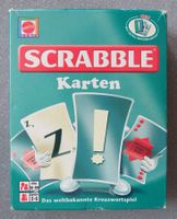 Scrabble Karten - Karten Spiel - Kreuzwortspiel