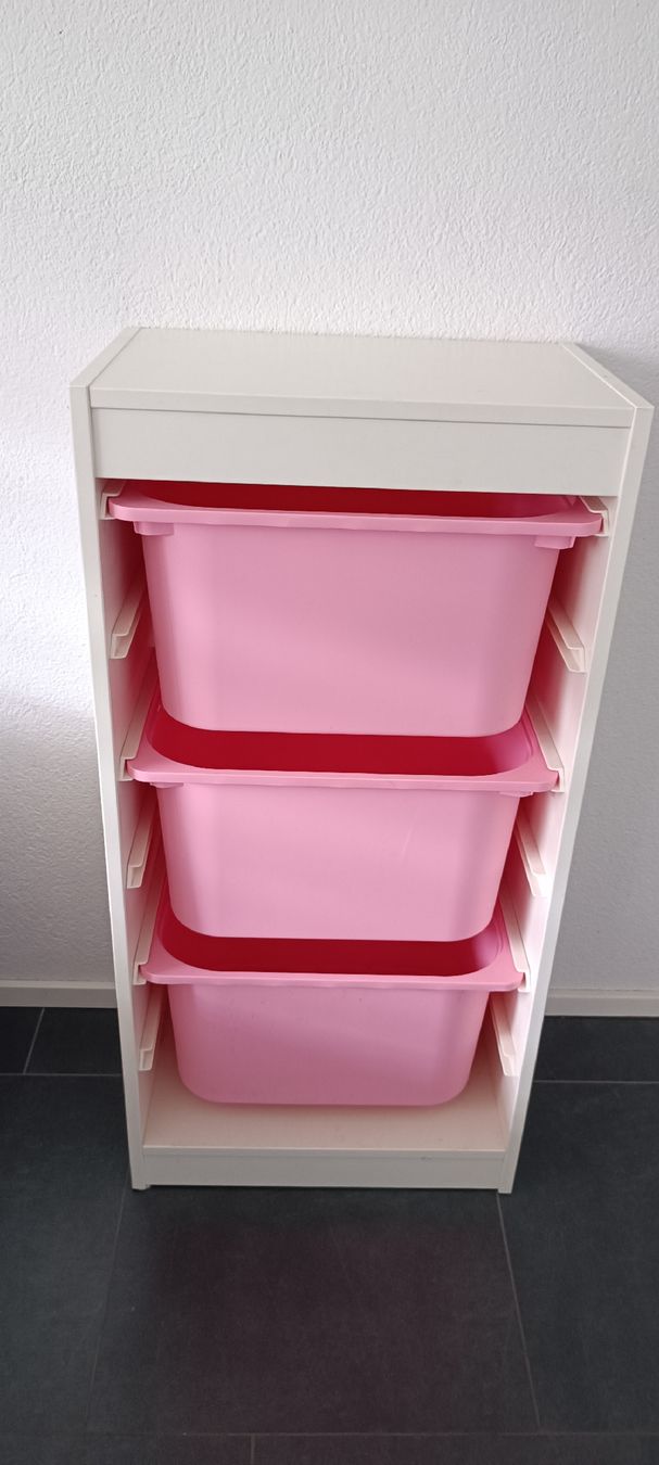 Ikea Contenitori & Simili: Ikea Trofast Regalrahmen und Boxen Rosa – Usato da Granges-Paccot venduto da Branchi