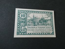 Oesterreich, Andorf - Notgeldschein