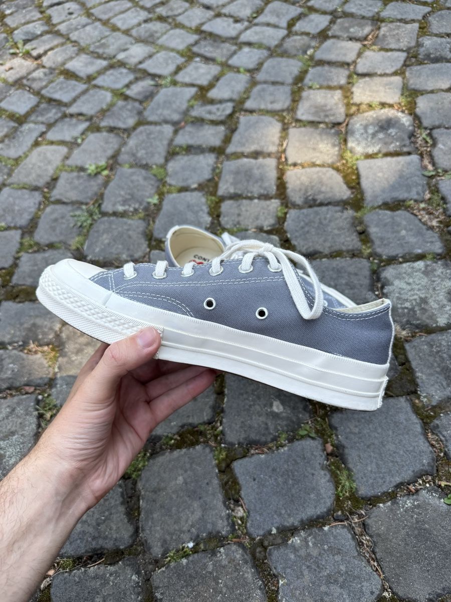 Comme Des Garcons Scarpe da uomo: Converse Chuck 70 CDG Play Grey Sneakers Rare – Nuovo (secondo la descrizione) da Effretikon venduto da rus_2l2p 5