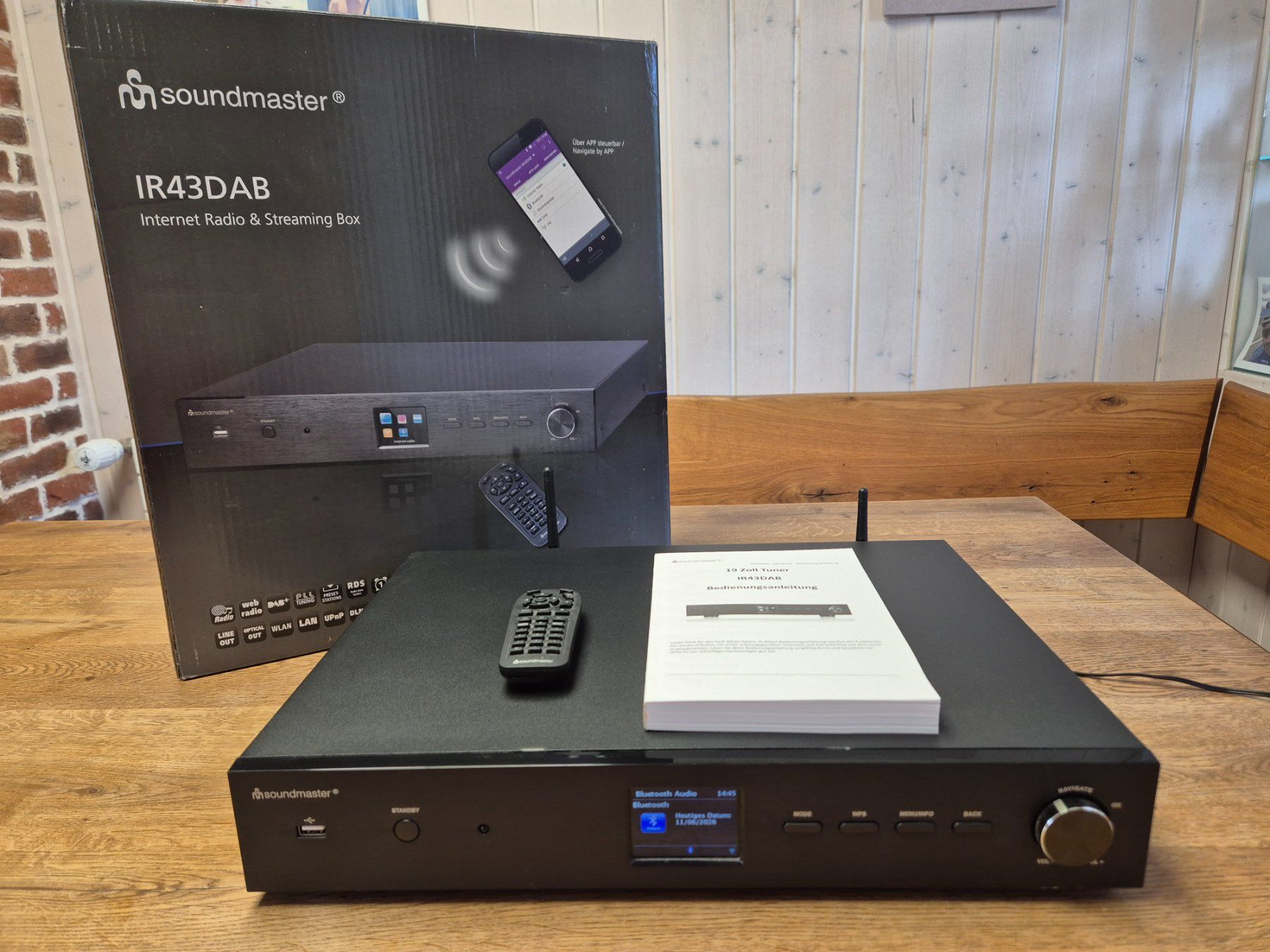 Lettore multimediale & Streamer: Netzwerkplayer Soundmaster IR43DAB – Usato da Rorschacherberg venduto da Wumbler 2