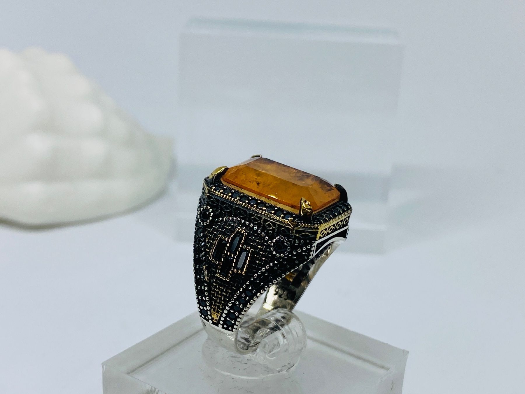 Anelli: Ring aus 925 er Silber mit Turmalin – Nuovo e nell'imballaggio originale da Windisch venduto da Zeta2018 1