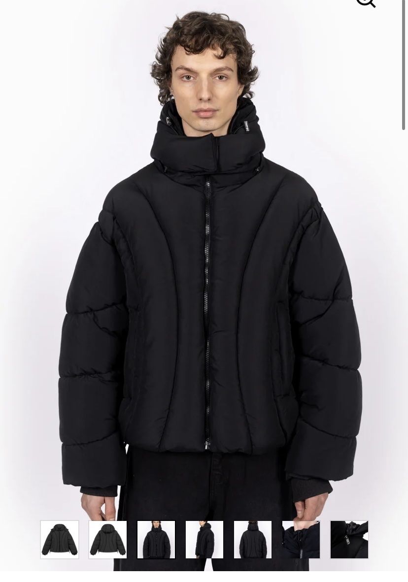 Giacche: Einzigartige Winterjacket Favela Puffer Jacke Abstrakt – Usato da Winterthur venduto da chiaroscuro27 3