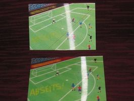 Postk.,Lentikular Druck, Abseits (5)
