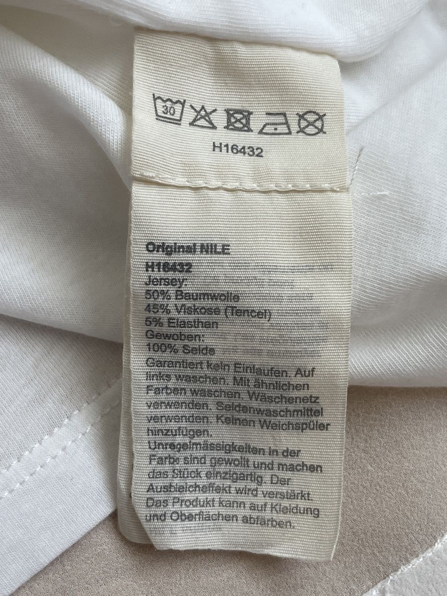 Nile Top: Nile atelier Sommertop, Gr. S, weiss – Usato da Zürich venduto da Kleanthy 4