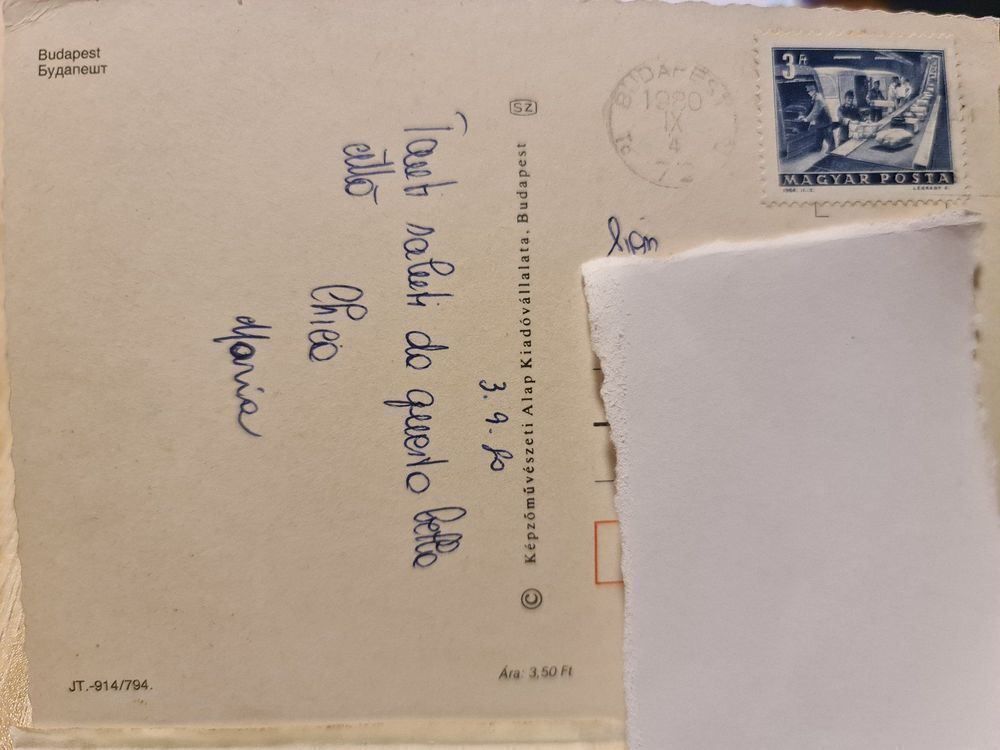Cartes postales: Ansichtskarte Budapest Ungarn – D'occasion à Dintikon par Vexi 1