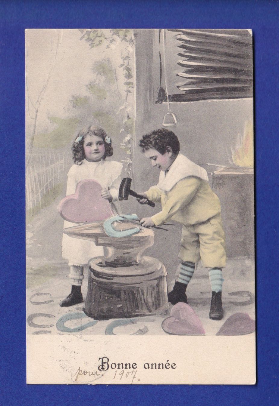 Ansichtskarten: ENFANT - Forgeron – Gebraucht aus Pully von nicecards-shop