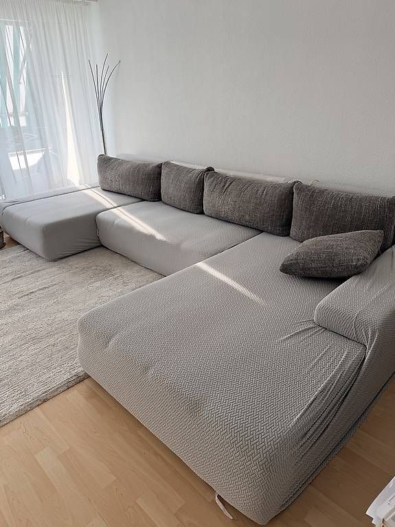Divani: Schnittsofa U-Form groß grau gebraucht – Usato da Burgdorf venduto da lap_n86g 1