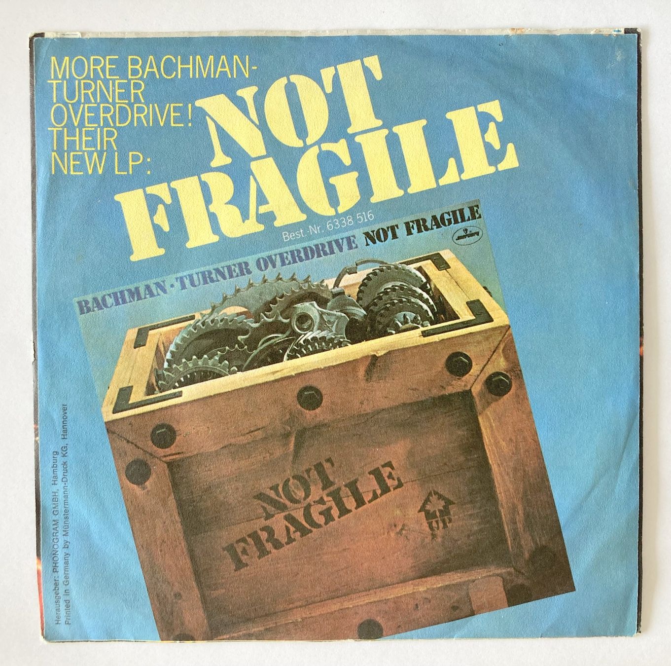 Vinyles: BACHMAN TURNER OVERDRIVE - ROLL ON DOWN THE HIGHWAY – D'occasion à Bottens par hotter-than-hell 1