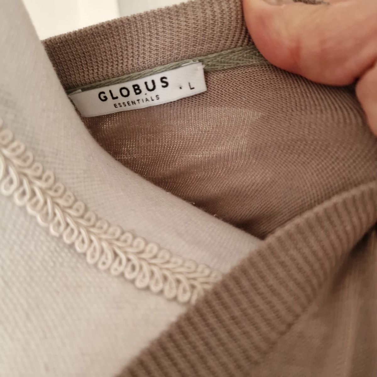 Globus Pullover & Sweatshirts: Globus Essentials Pullover Gr. L beige Baumwolle – Gebraucht aus St. Gallen von mania03 2