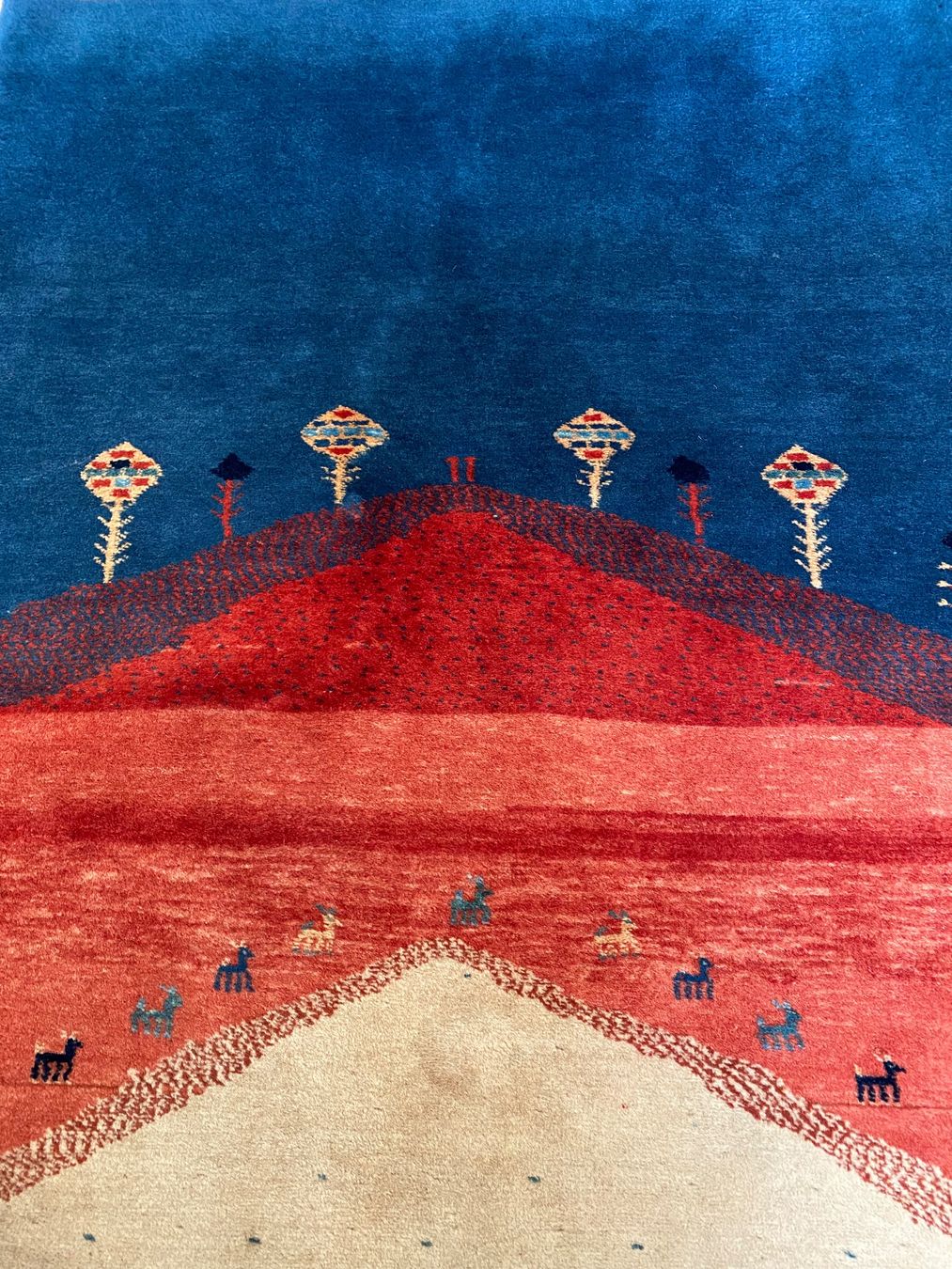 Gabbeh Teppiche: Gabbeh Kashkuli 150x80 – Gebraucht aus Zürich von Simodo