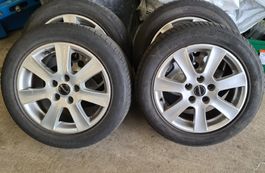 komplett Aluräder4.stk Marke Borbet KBA45810   7J16 H2