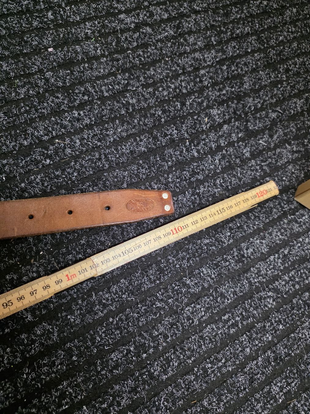 Cinture: Militär Gurt 110 cm 1958 Armee – Usato da Dorf venduto da Echo_Elements 4