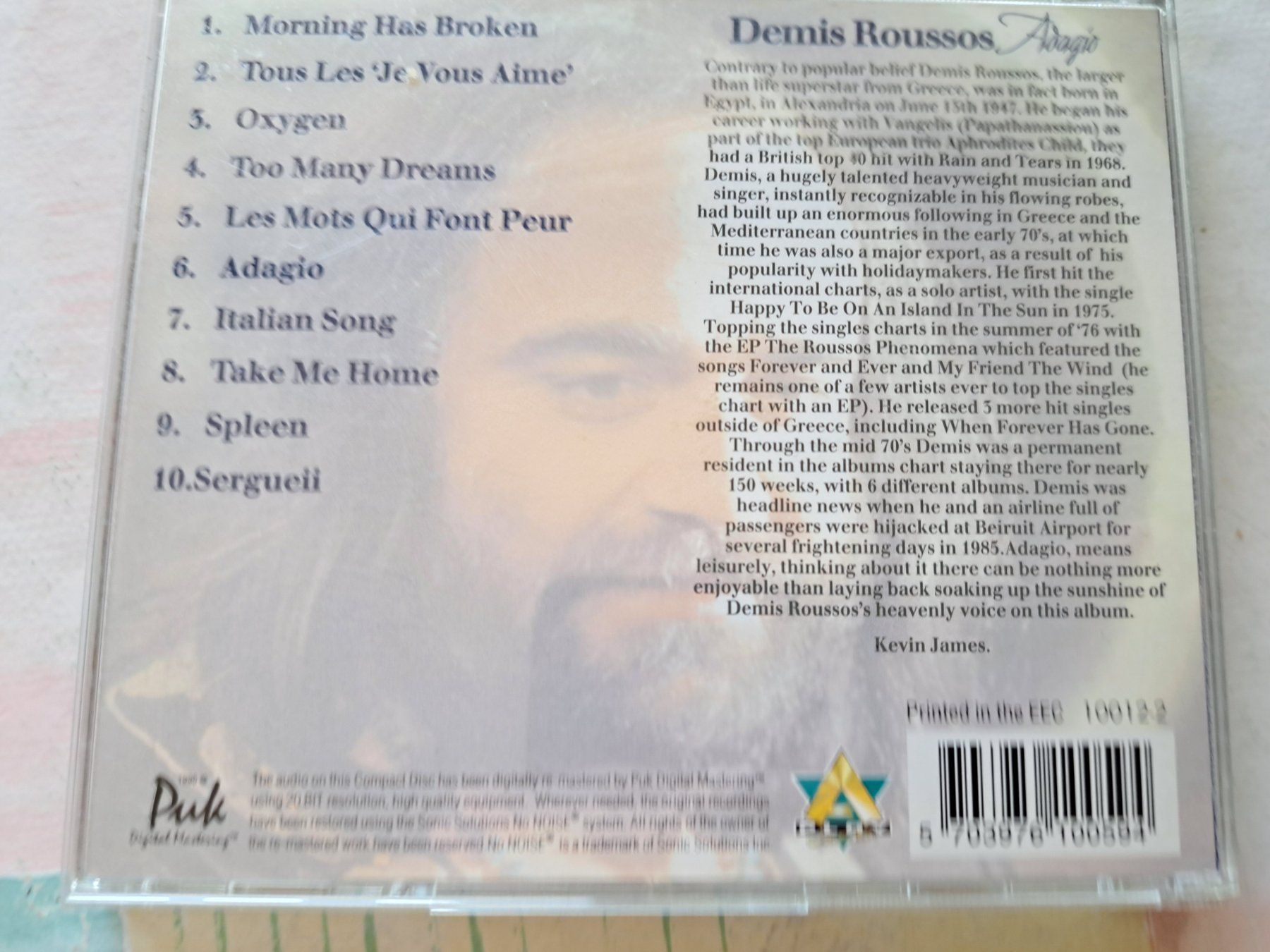 CD: Cd Demis Roussos - Adaggio – Usato da Pully venduto da bro_n52j 1