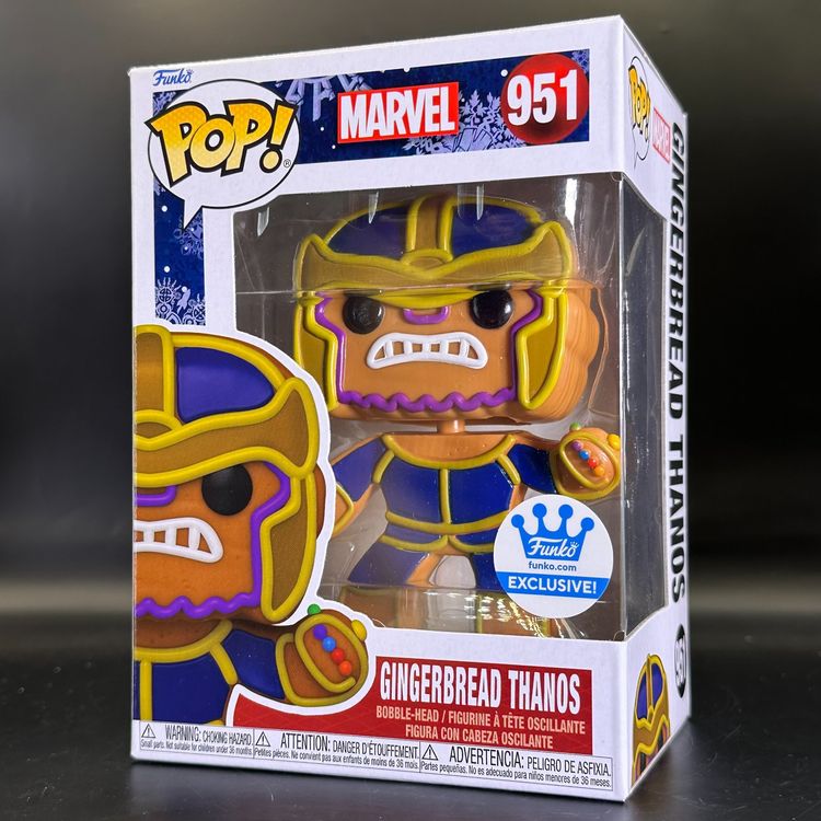 Funko Pop! Marvel Gingerbread Thanos 951 (Exclusive) (Gebraucht) in ...