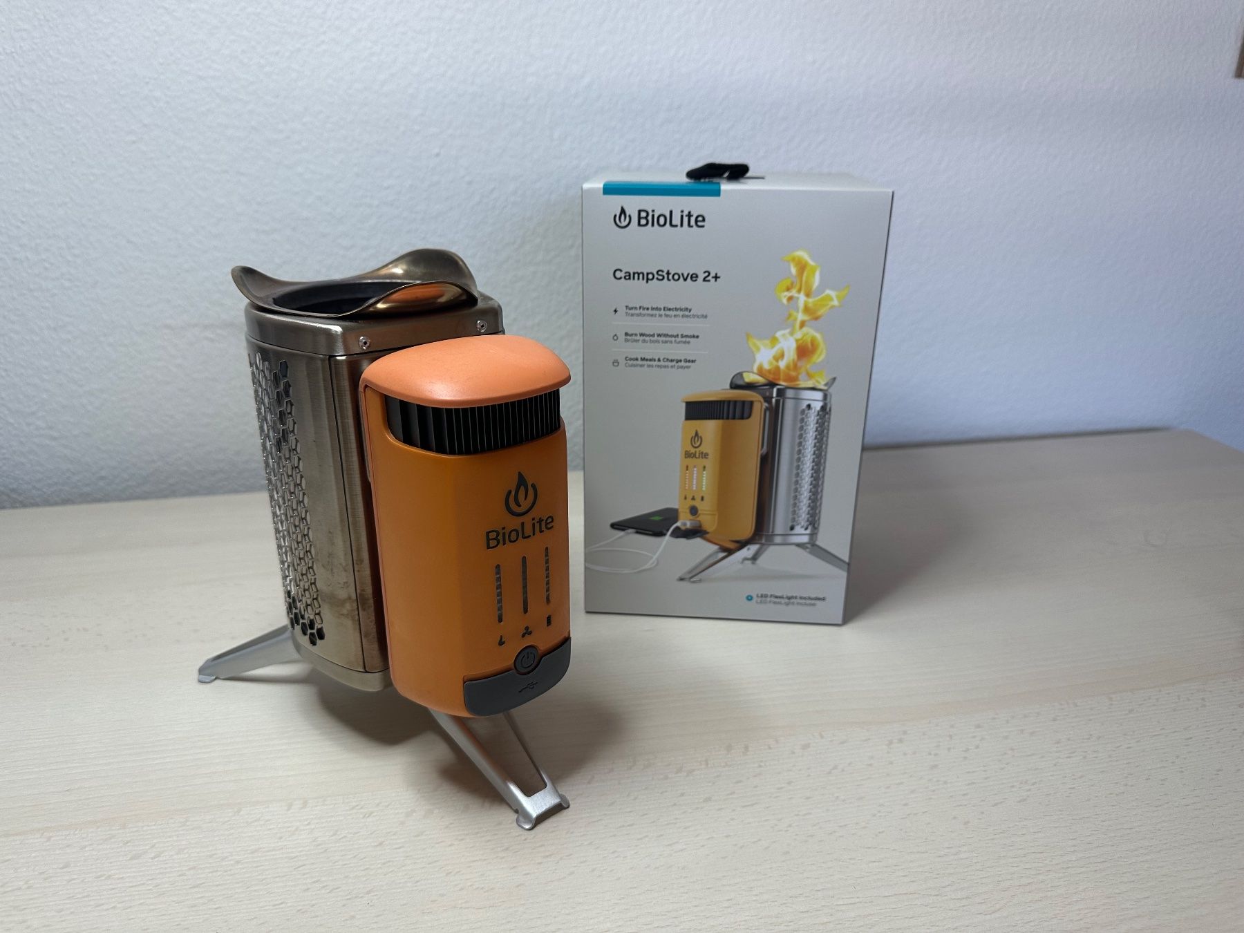 Set di piatti: Biolight Campstoven 2+ mit Holz – Nuovo (secondo la descrizione) da Herrliberg venduto da Sandro_007 1