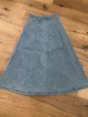 NEO NOIR Raya Denim Jeansrock Grösse 36 Baumwolle